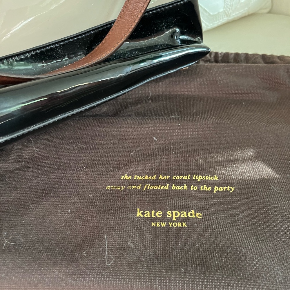 Kate spade patent leather tote
